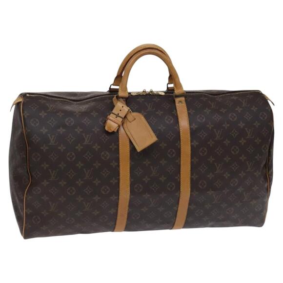 LOUIS VUITTON Monogram Keepall 60 Boston Bag M41422 - Picture 1 of 16
